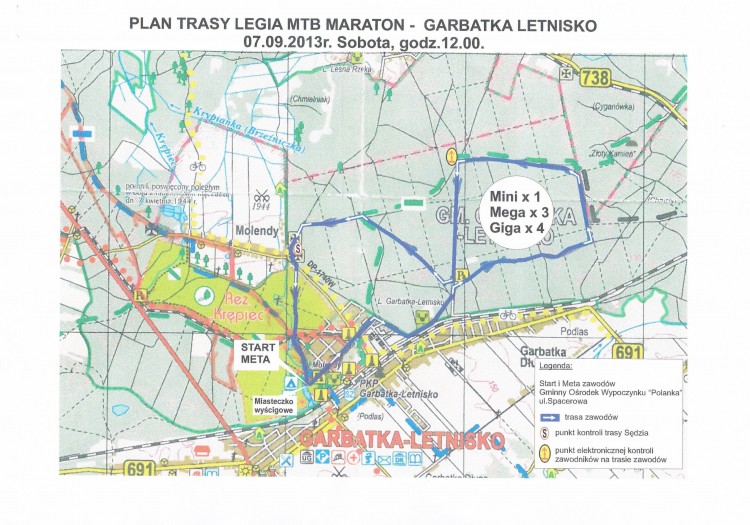 W sobotę 7 września Legia MTB Maraton w Garbatce-Letnisko