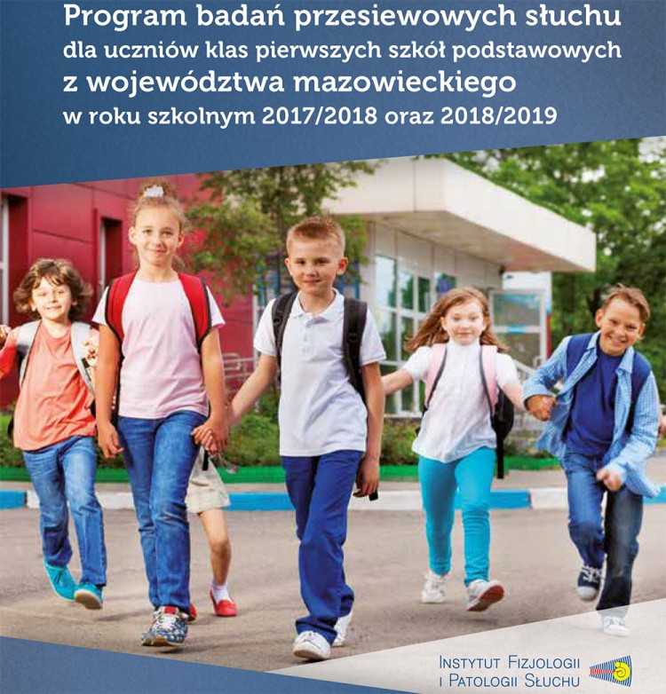 Program badań przesiewowych słuchu dla uczniów klas pierwszych szkół podstawowych z województwa mazowieckiego