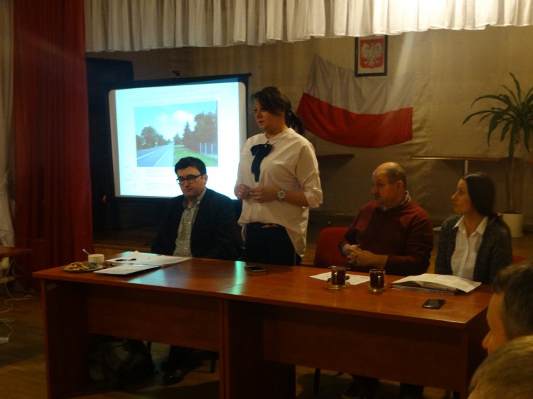 Spotkanie dotyczące okazania koncepcji rozbudowy drogi krajowej nr 79 na odcinku Garbatka – Wilczowola