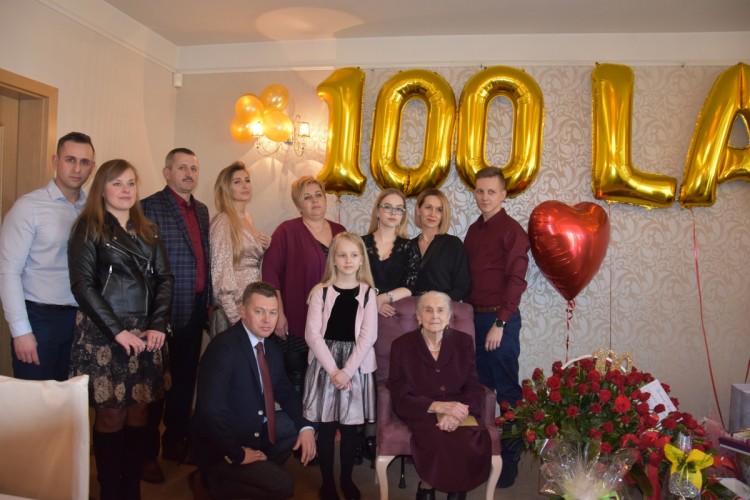 Jubileusz 100- lecia urodzin Pani Ireny Matysiak