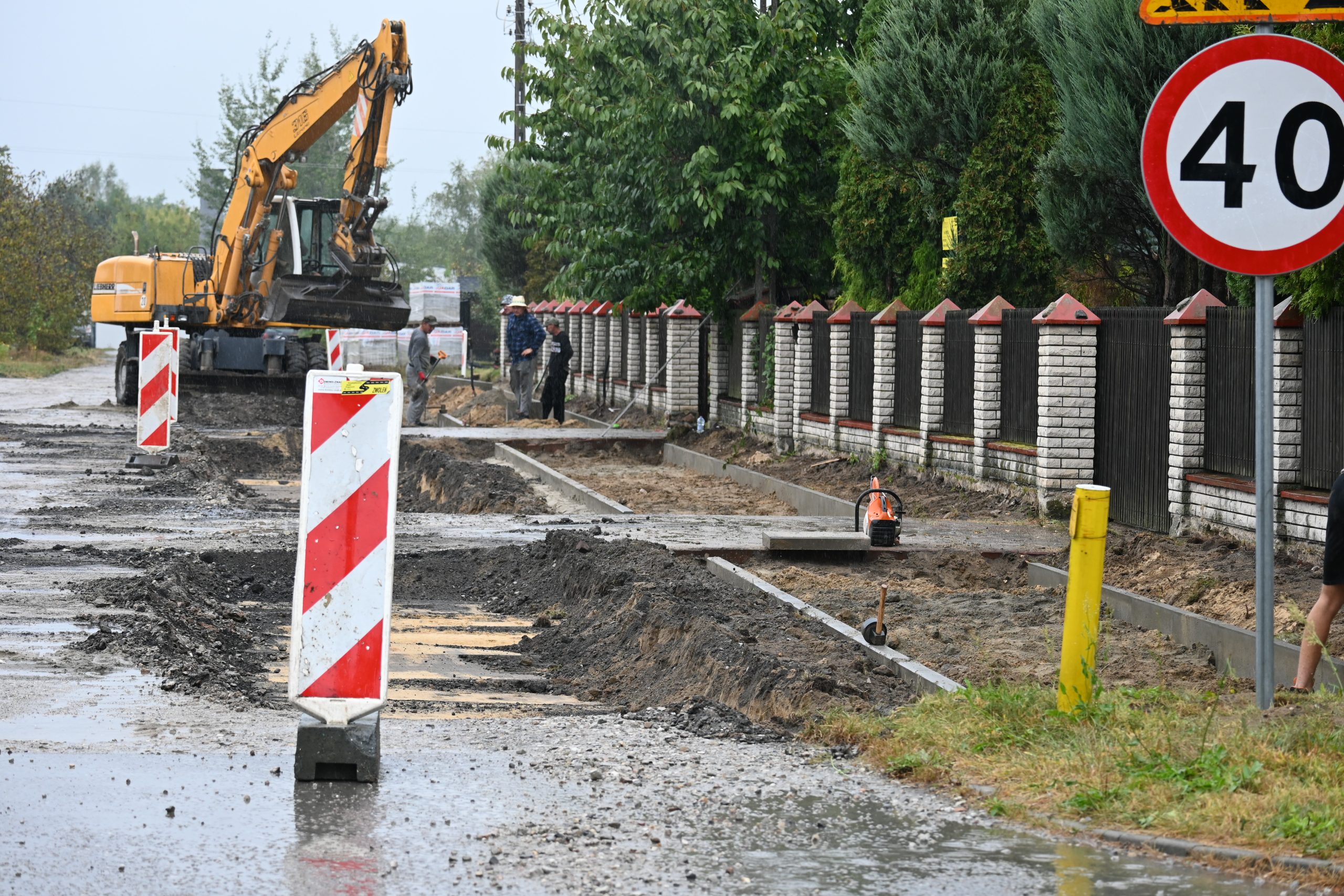 Ruszyła przebudowa dróg gminnych na osiedlu Piłsudskiego